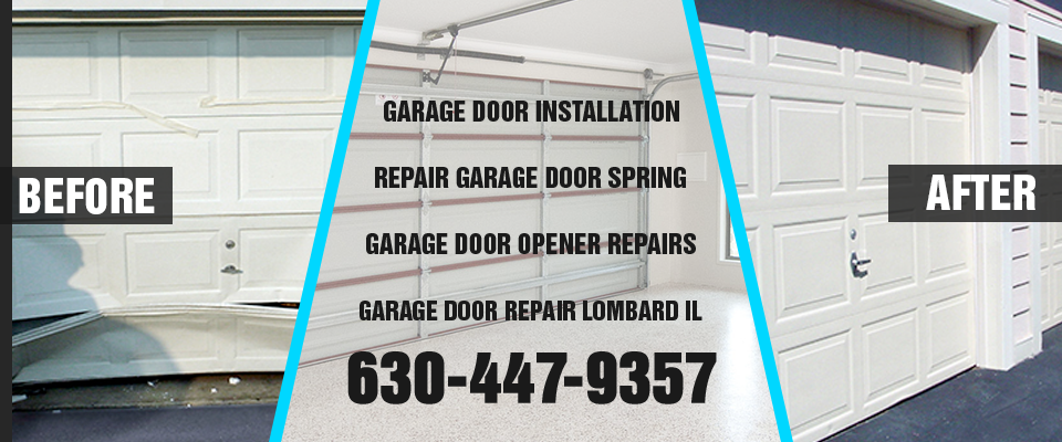 Garage Door Repair Lombard IL banner